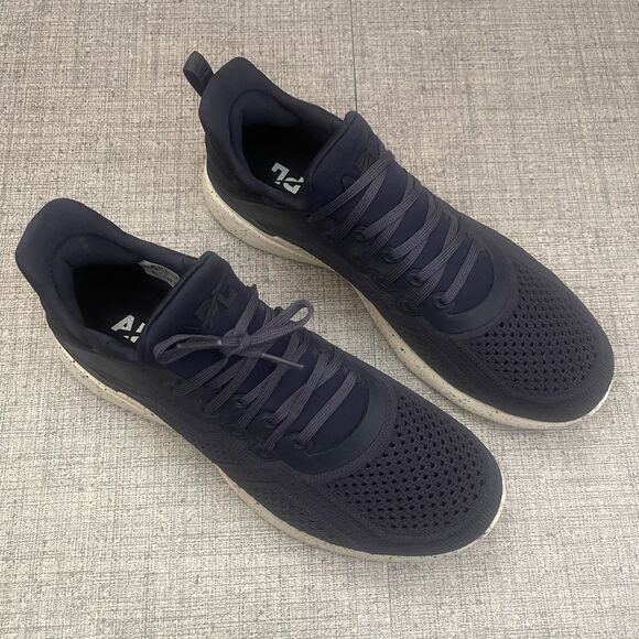 APL Techloom Tracer Sneakers Men’s Size 7 Women’s Size 8.5 Navy Blue Speckle NEW - Picture 2 of 8